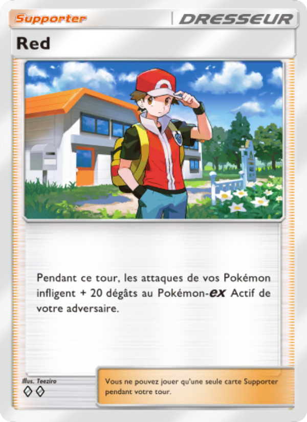 Red 071 — Réjouissances Rayonnantes (French Pokémon TCG card)
