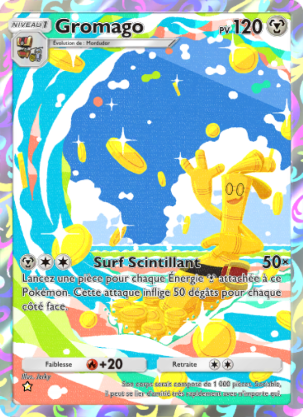 Gromago 077 — Réjouissances Rayonnantes (French Pokémon TCG card)