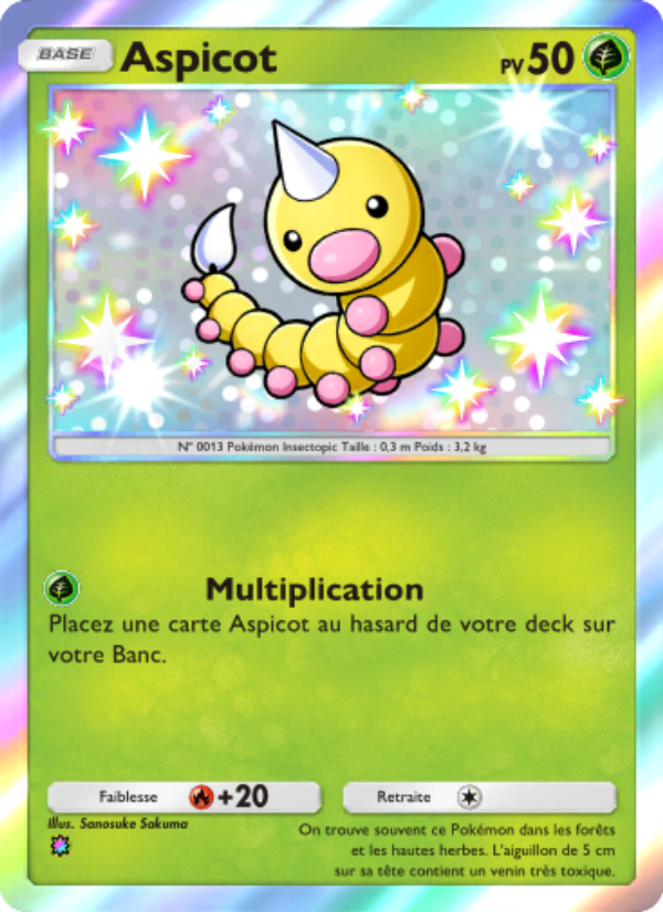 Aspicot 097 — Réjouissances Rayonnantes (French Pokémon TCG card)