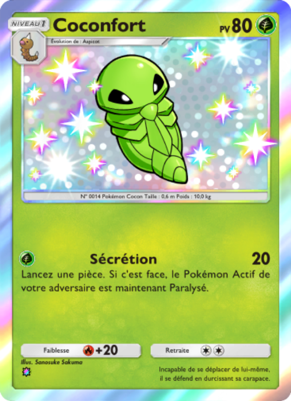 Coconfort 098 — Réjouissances Rayonnantes (French Pokémon TCG card)
