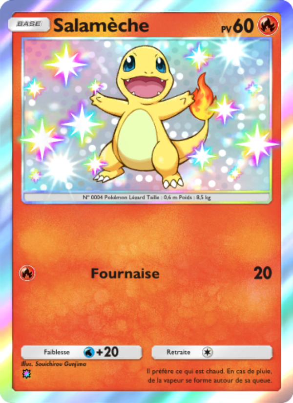 Salamèche 099 — Réjouissances Rayonnantes (French Pokémon TCG card)