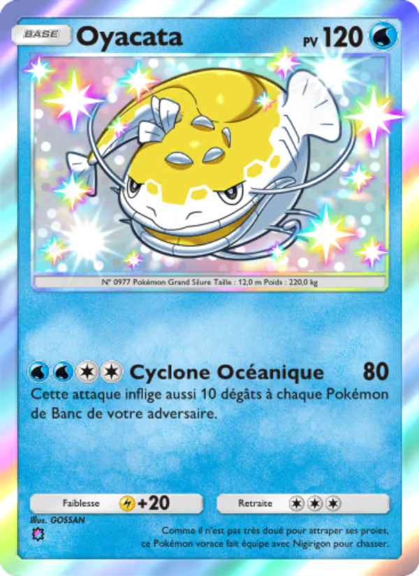 Oyacata 102 — Réjouissances Rayonnantes (French Pokémon TCG card)