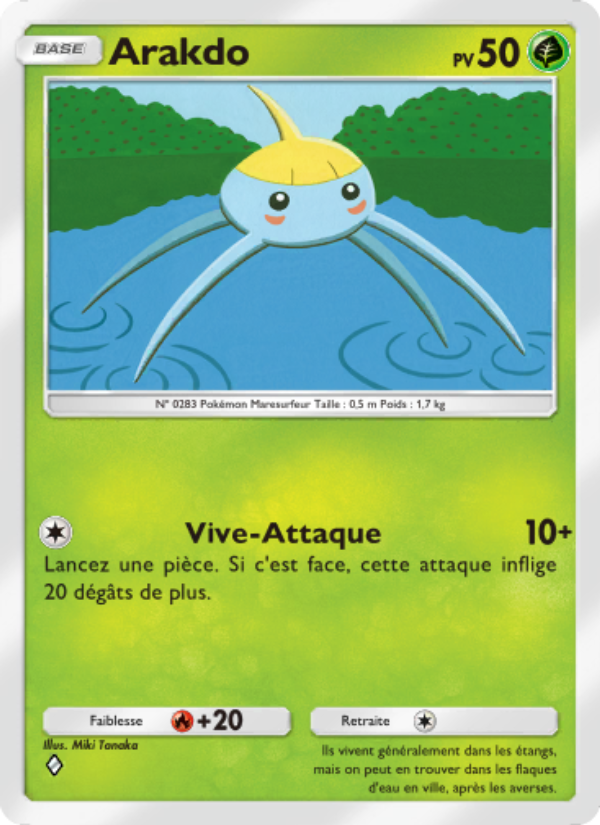 Arakdo 003 — Gardiens Astraux (French Pokémon TCG card)