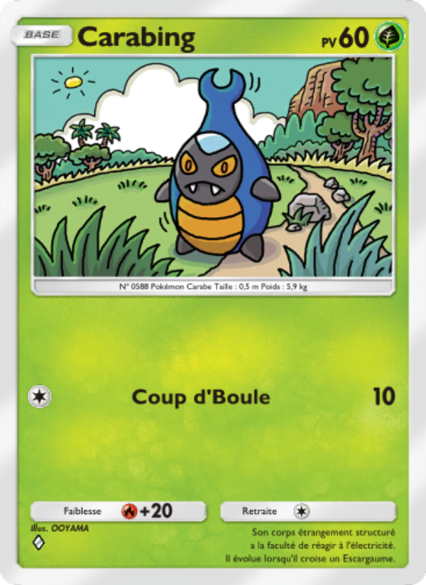Carabing 006 — Gardiens Astraux (French Pokémon TCG card)