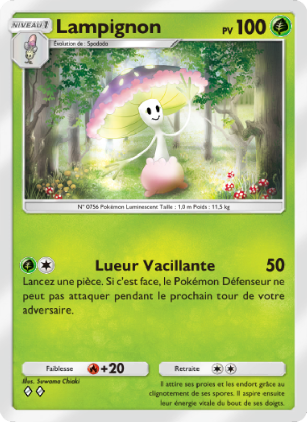 Lampignon 017 — Gardiens Astraux (French Pokémon TCG card)