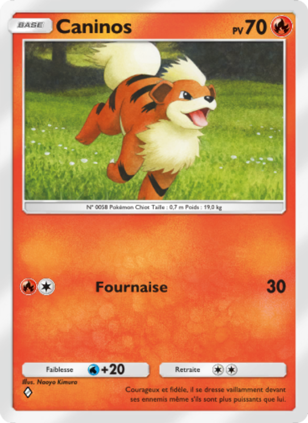 Caninos 025 — Gardiens Astraux (French Pokémon TCG card)