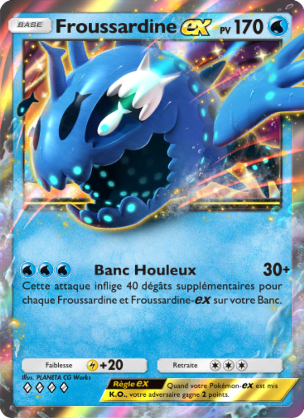 Froussardine-ex 051 — Gardiens Astraux (French Pokémon TCG card)