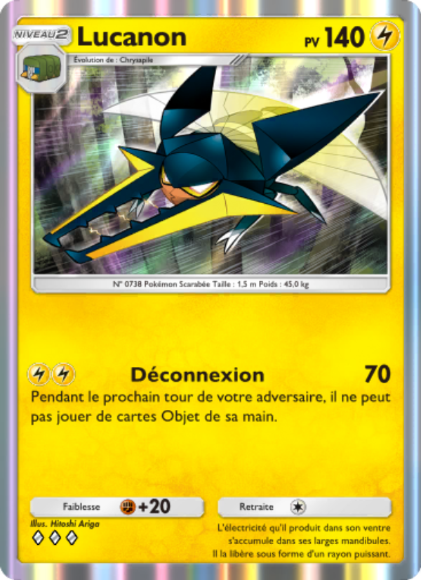 Lucanon 065 — Gardiens Astraux (French Pokémon TCG card)