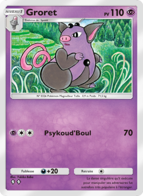 Groret 072 — Gardiens Astraux (French Pokémon TCG card)