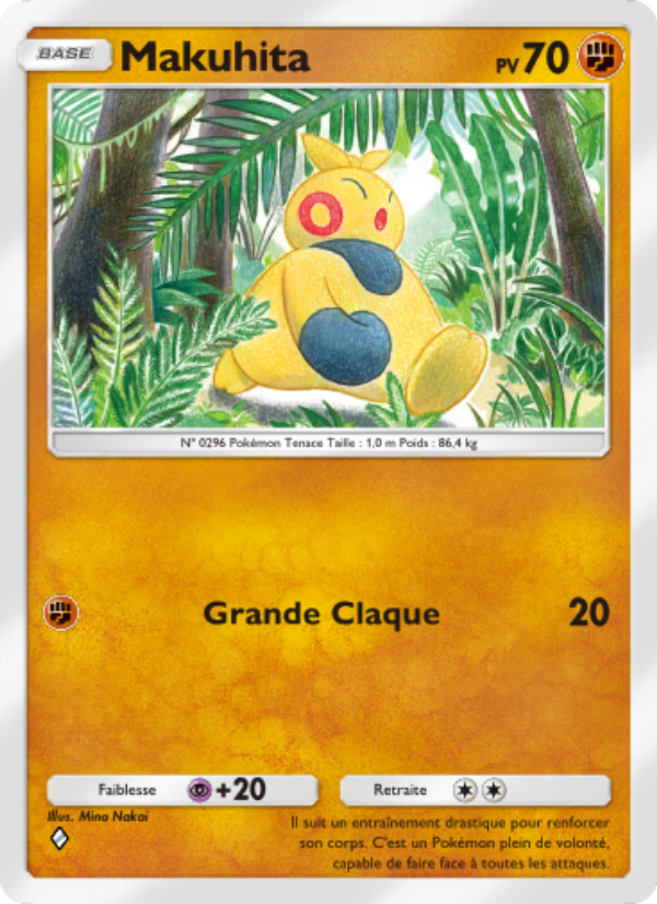 Makuhita 090 — Gardiens Astraux (French Pokémon TCG card)