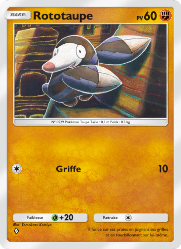 Rototaupe 093 — Gardiens Astraux (French Pokémon TCG card)