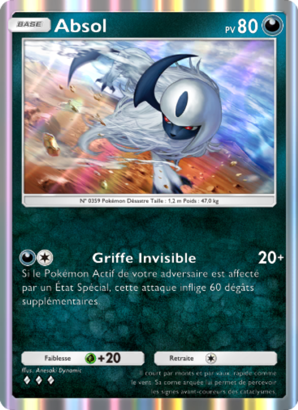 Absol 112 — Gardiens Astraux (French Pokémon TCG card)
