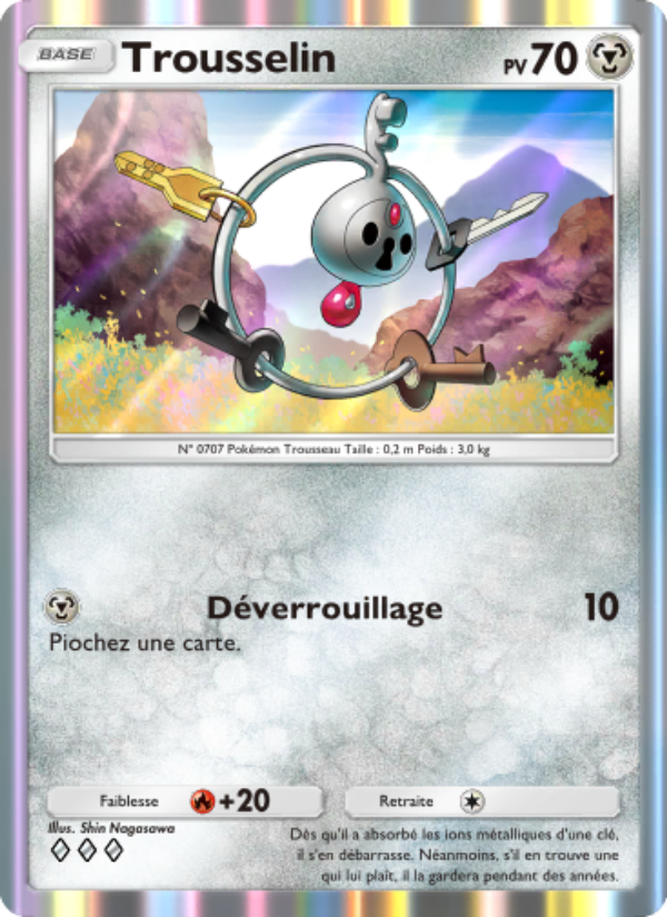 Trousselin 121 — Gardiens Astraux (French Pokémon TCG card)