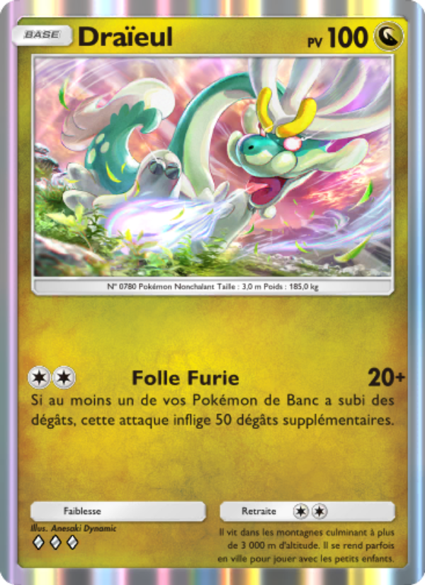 Draïeul 124 — Gardiens Astraux (French Pokémon TCG card)
