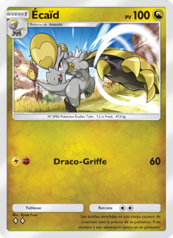 Écaïd 126 — Gardiens Astraux (French Pokémon TCG card)