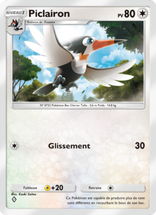 Piclairon 134 — Gardiens Astraux (French Pokémon TCG card)