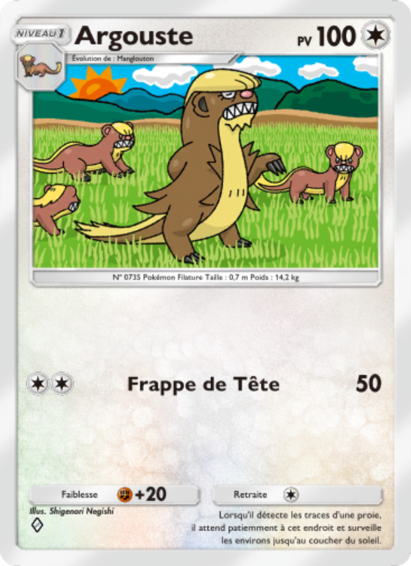 Argouste 137 — Gardiens Astraux (French Pokémon TCG card)