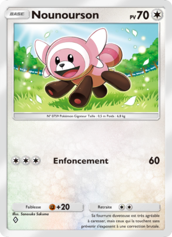 Nounourson 138 — Gardiens Astraux (French Pokémon TCG card)