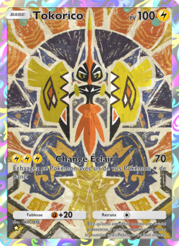 Tokorico 166 — Gardiens Astraux (French Pokémon TCG card)