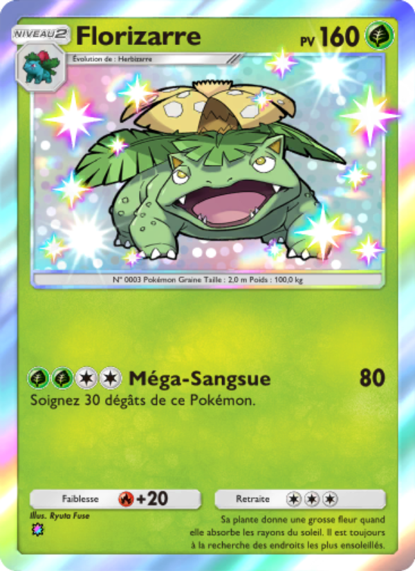 Florizarre 212 — Gardiens Astraux (French Pokémon TCG card)