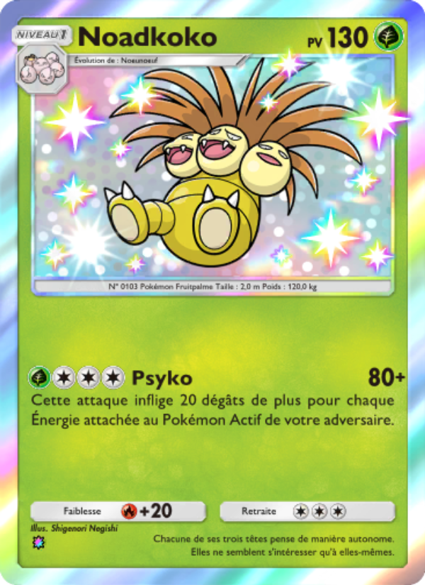 Noadkoko 214 — Gardiens Astraux (French Pokémon TCG card)