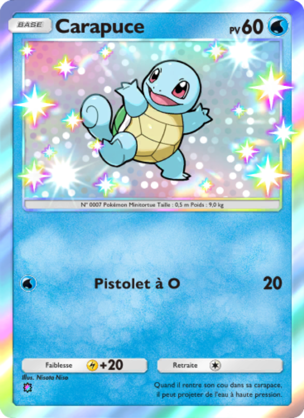 Carapuce 215 — Gardiens Astraux (French Pokémon TCG card)