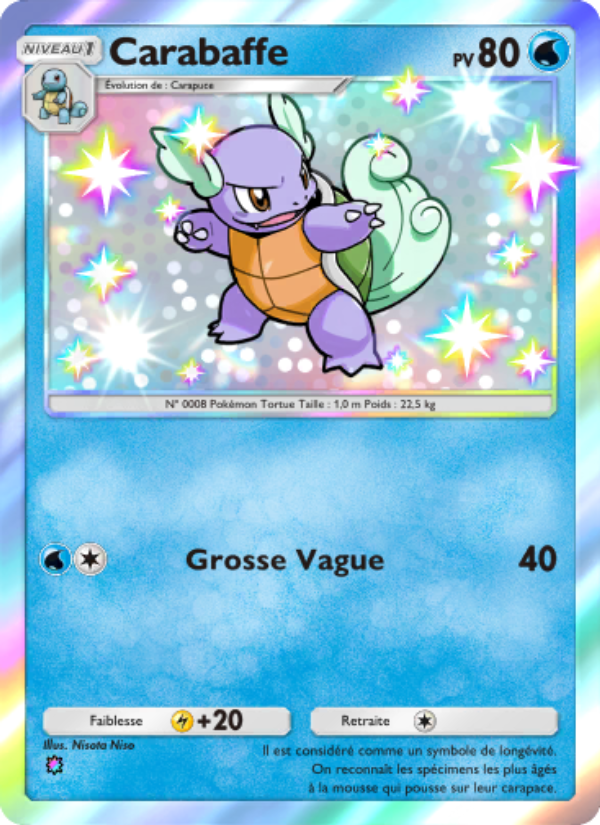 Carabaffe 216 — Gardiens Astraux (French Pokémon TCG card)