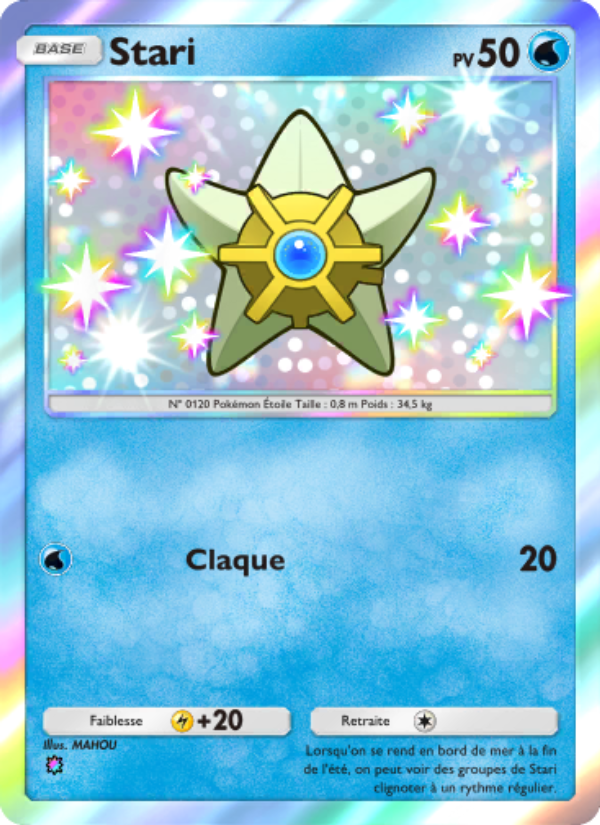 Stari 218 — Gardiens Astraux (French Pokémon TCG card)