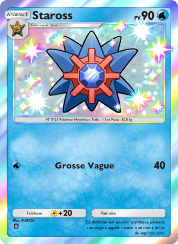 Staross 219 — Gardiens Astraux (French Pokémon TCG card)