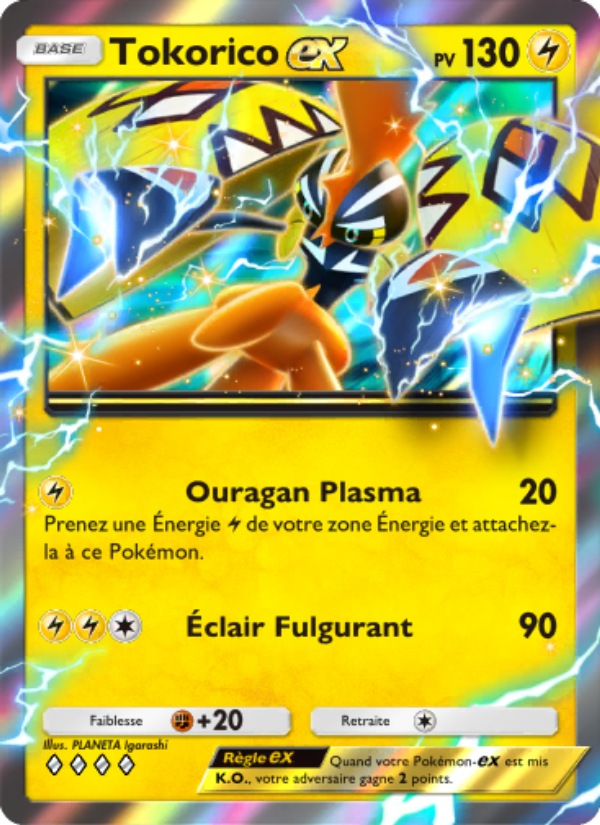 Tokorico-ex 019 — Crise Interdimensionnelle (French Pokémon TCG card)