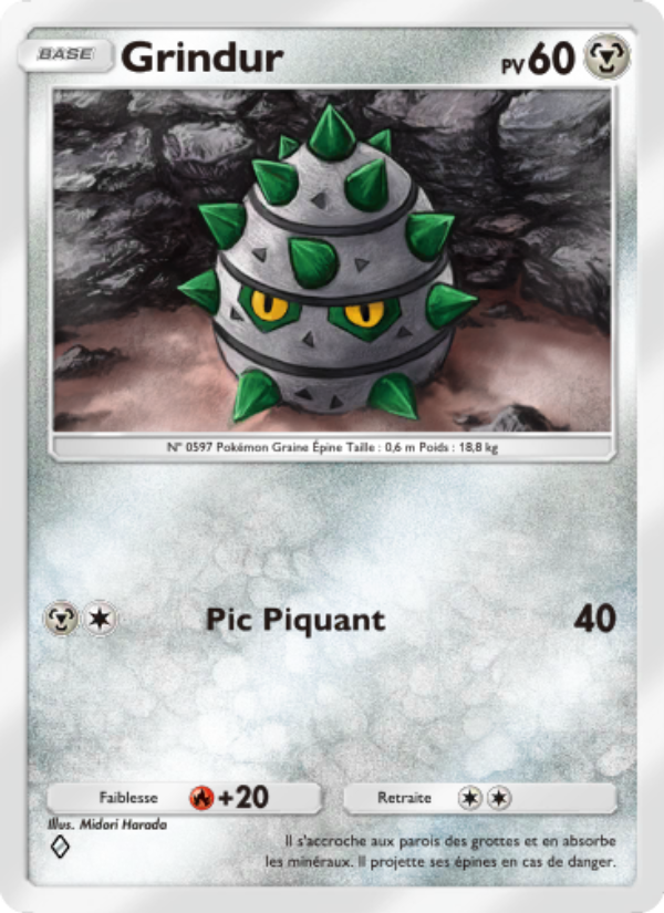 Grindur 051 — Crise Interdimensionnelle (French Pokémon TCG card)