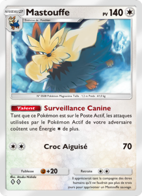 Mastouffe 056 — Crise Interdimensionnelle (French Pokémon TCG card)