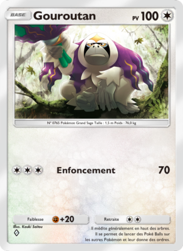 Gouroutan 059 — Crise Interdimensionnelle (French Pokémon TCG card)