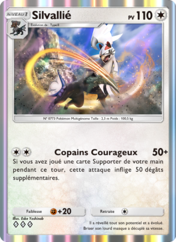 Silvallié 061 — Crise Interdimensionnelle (French Pokémon TCG card)