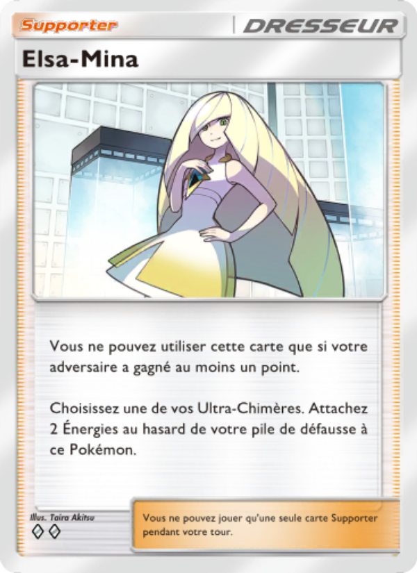 Elsa-Mina 069 — Crise Interdimensionnelle (French Pokémon TCG card)