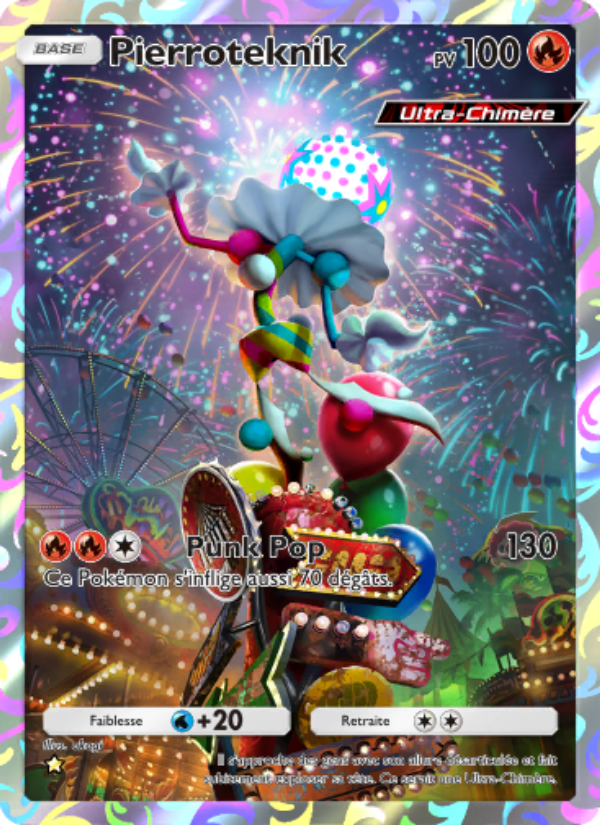 Pierroteknik 072 — Crise Interdimensionnelle (French Pokémon TCG card)