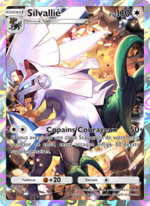 Silvallié 074 — Crise Interdimensionnelle (French Pokémon TCG card)