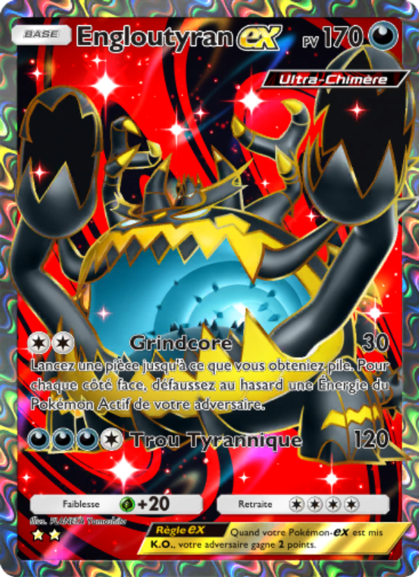 Engloutyran-ex 079 — Crise Interdimensionnelle (French Pokémon TCG card)