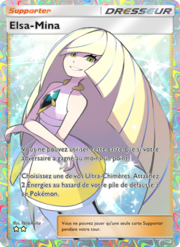 Elsa-Mina 083 — Crise Interdimensionnelle (French Pokémon TCG card)