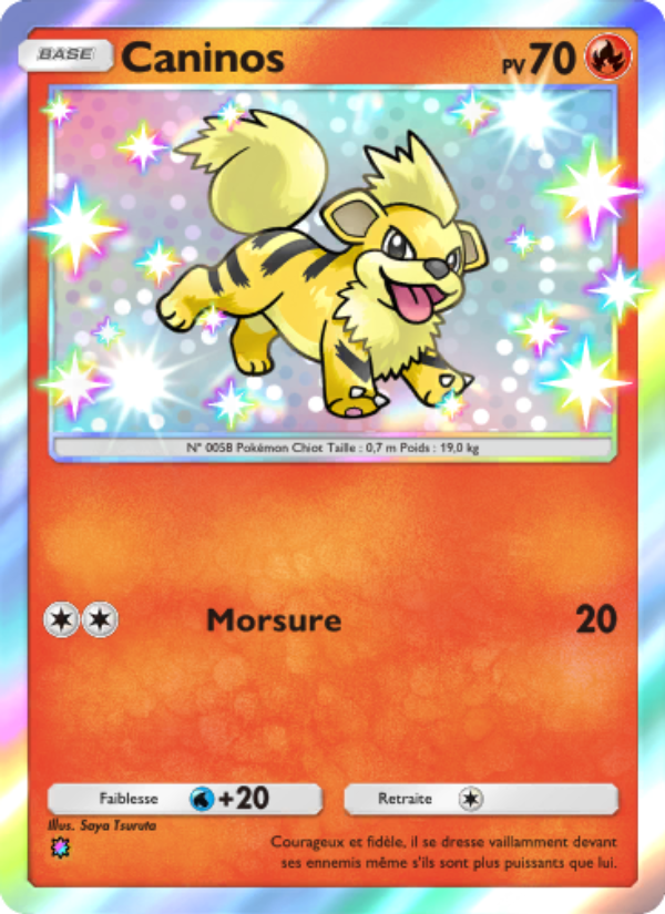 Caninos 089 — Crise Interdimensionnelle (French Pokémon TCG card)
