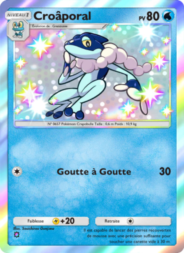 Croâporal 092 — Crise Interdimensionnelle (French Pokémon TCG card)
