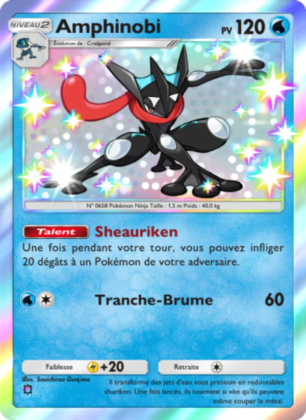 Amphinobi 093 — Crise Interdimensionnelle (French Pokémon TCG card)
