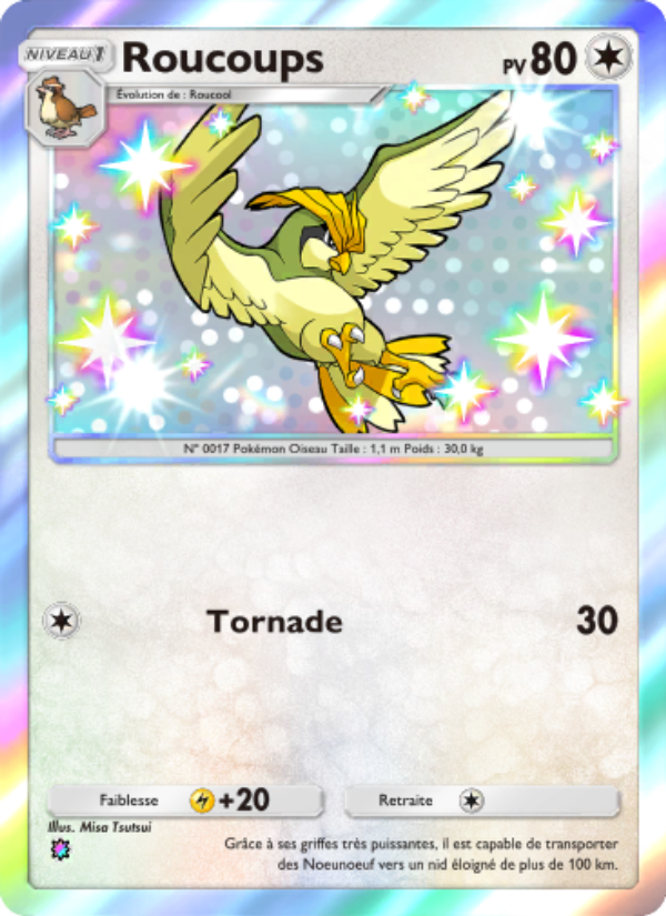 Roucoups 096 — Crise Interdimensionnelle (French Pokémon TCG card)