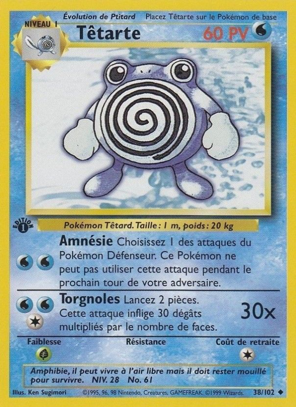 Têtarte 38 — Set de Base (French Pokémon TCG card)