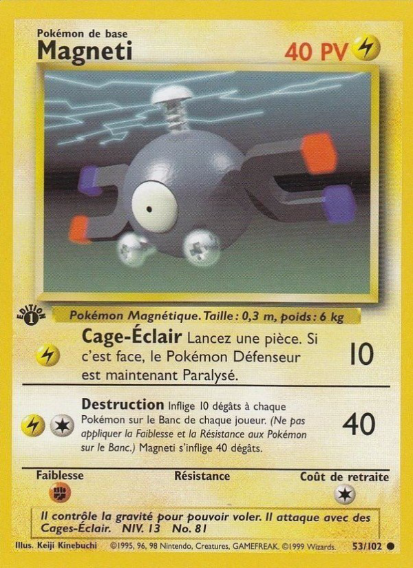 Magneti 53 — Set de Base (French Pokémon TCG card)