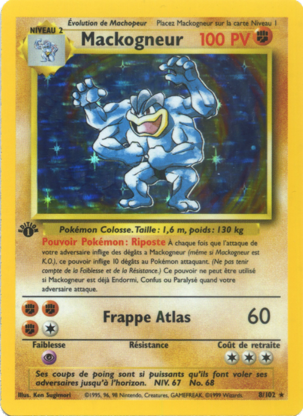 Mackogneur 8 — Set de Base (French Pokémon TCG card)
