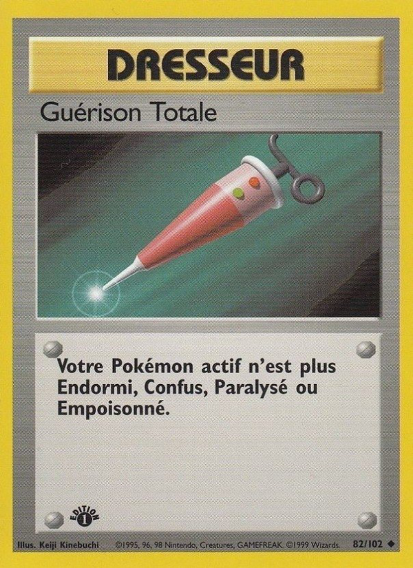 Guérison Totale 82 — Set de Base (French Pokémon TCG card)