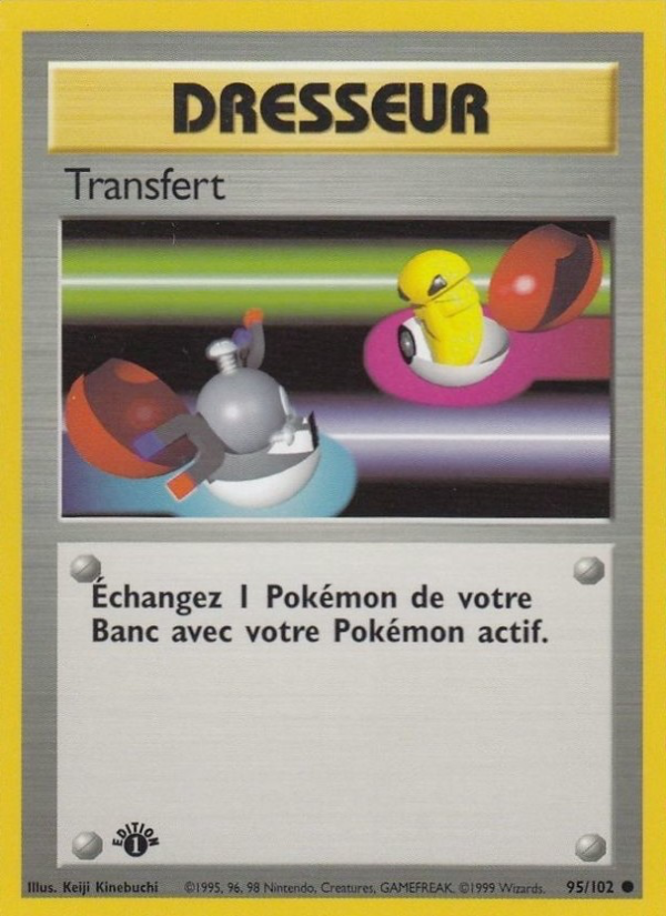 Transfert 95 — Set de Base (French Pokémon TCG card)