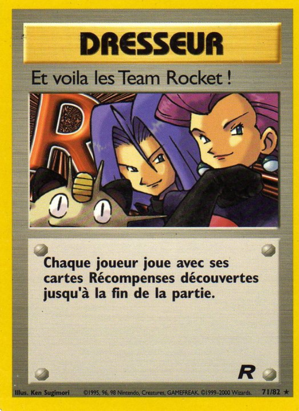 Et voila les Team Rocket ! 71 — Team Rocket (French Pokémon TCG card)