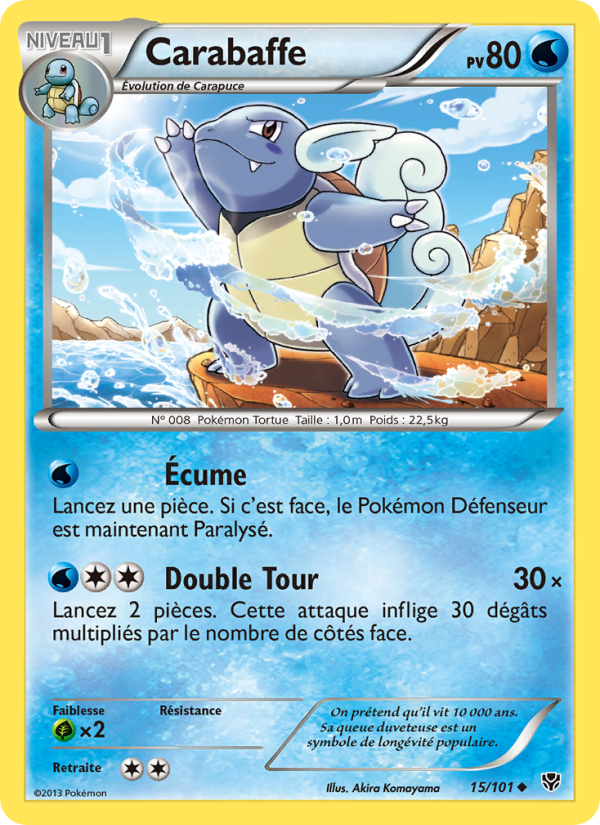 Carabaffe 15 — Explosion Plasma (French Pokémon TCG card)